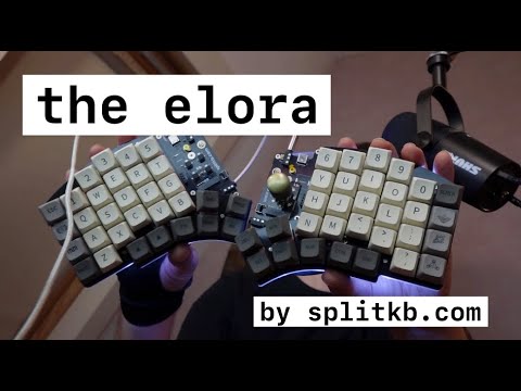 Elora by splitkb REVIEW - Pinky stagger for the win with NO SOLDERING