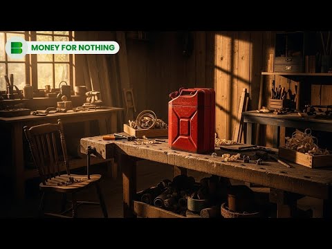 Petrol Can Table and Vintage Chair Transformation | Money For Nothing