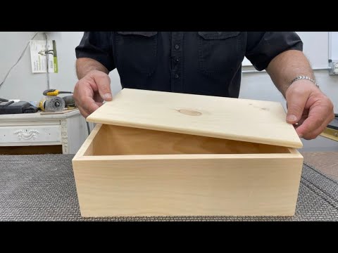 Master the Basics in Woodworking with an Easy, Simple Box