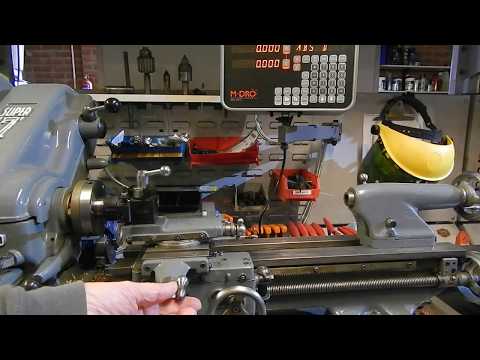 M-DRO on a Myford lathe