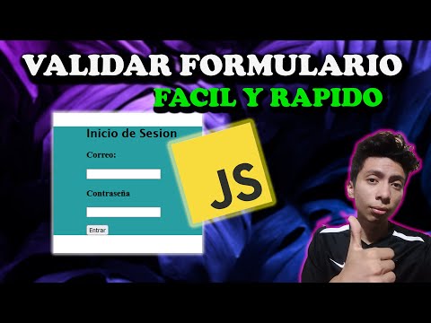 ✔[PASO A  PASO] Validar Formulario Con JavaScript💛 -FACIL & RAPIDO