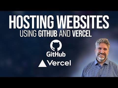 Web Hosting with Github and Vercel
