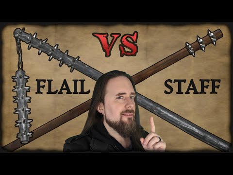 How Good is a War Flail Really? (Compared to a Staff)