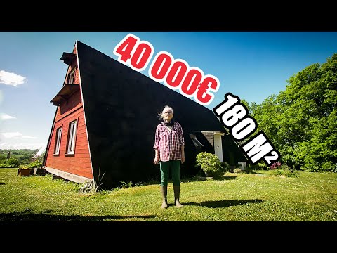 Elle invente une maison pas cher et simple à construire ! - La maison en A d'Elizabeth