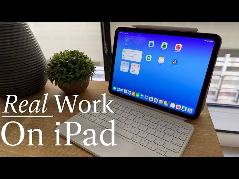 Can you do real work on an iPad? Absolutely.  A16 11th gen iPad productivity!