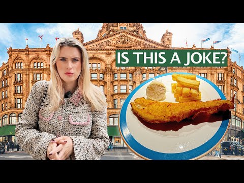 Reviewing £37 Tom Kerridge Fish & Chips At Harrods! FUMING!!!