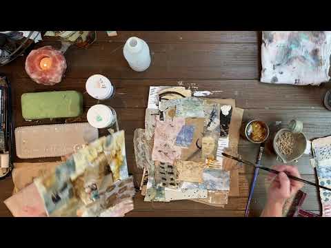 Coffee Dyeing and Mark Making