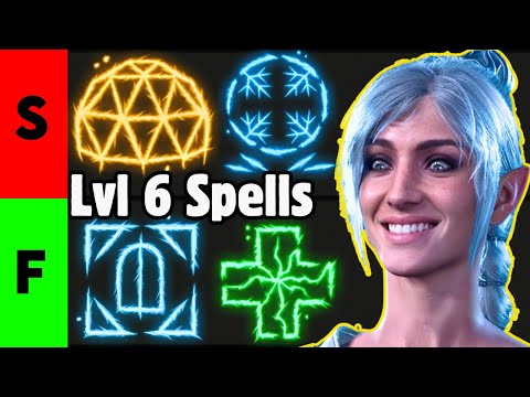 BEST LEVEL 6 SPELLS in Baldur's Gate 3 Tier List