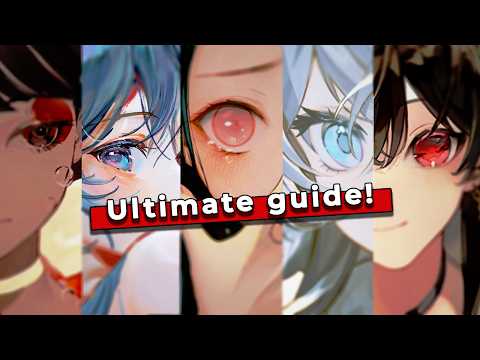 Tips To DRAW PERFECT EYES like these 5 ARTISTS!