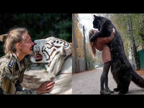 Попробуй НЕ ЗАПЛАКАТЬ! 😥 Встречи Животных с Хозяевами После Долгой Разлуки / Топ 30