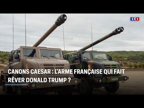 Caesar Cannons: The French Weapon That Makes Donald Trump Dream? ｜LCI