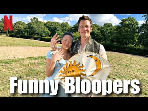 Bridgerton Season 4 | Funniest Behind The Scenes Moments! 😂