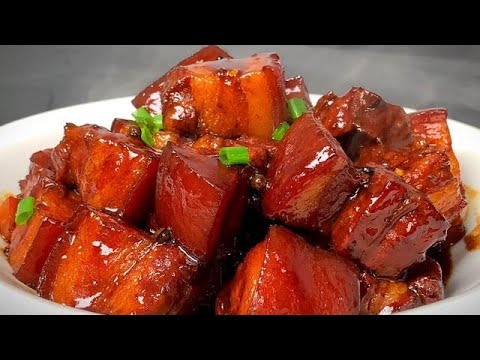 難怪酒店的紅燒肉那麼好吃，原來也有技巧，學會給家人露一手。【一畫美食】#紅燒肉 #紅燒肉做法 #紅燒肉食譜 #紅燒肉料理 #紅燒肉做法