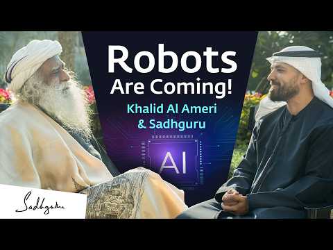 Future of Artificial Intelligence & Consciousness | Khalid Al Ameri Interviews Sadhguru