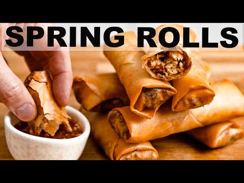 Crispy Spring Rolls + Thai Dipping Sauce
