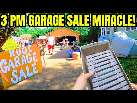EPIC AFTERNOON GARAGE SALE FIND