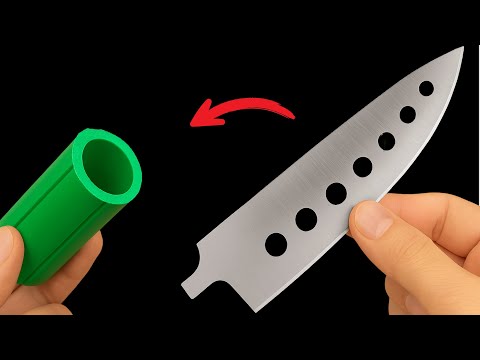 Don’t Toss Your PVC Pipe! This DIY Knife Hack Is Genius