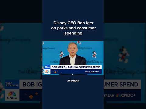 Disney CEO Bob Iger on parks and consumer spending