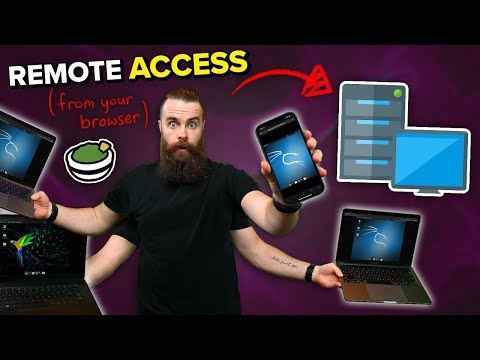 access EVERYTHING from your web browser!! (Linux and Windows Desktop, SSH) // Guacamole Install