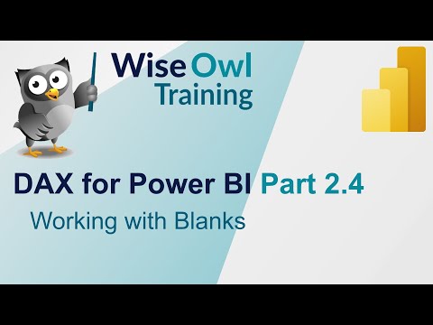 DAX for Power BI Part 2.4 - Working with Blanks