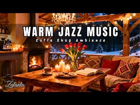 Late Night Jazz Music to Relax ☕️ Calm Coffee Shop Background Ambience | Zalanta