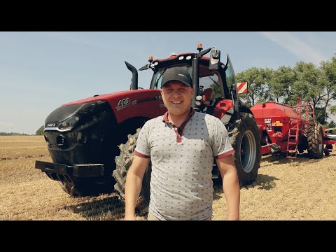 Трактор нового покоління Case IH Magnum 400 AFS Connect на полях Kernel