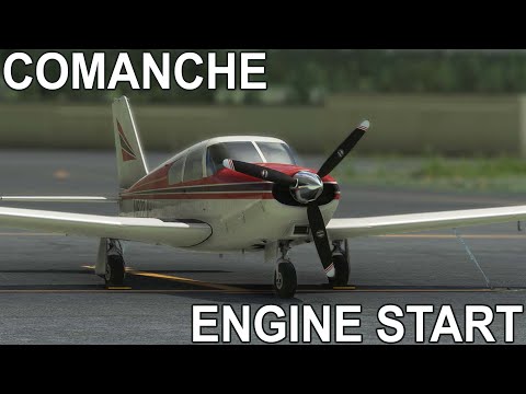 Accu-Sim Comanche 250 MSFS Engine Start