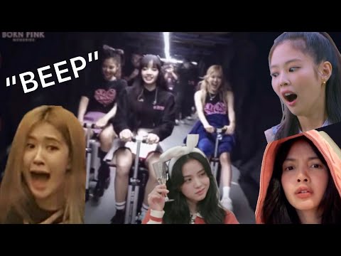 Everytime blackpink used their suitcase scooters on Born Pink tour