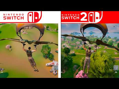 Fortnite | Switch VS Switch 2 | Final Graphics Comparison