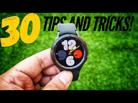 30 Tips And Tricks to do with Samsung Galaxy Watch 4 Classic!