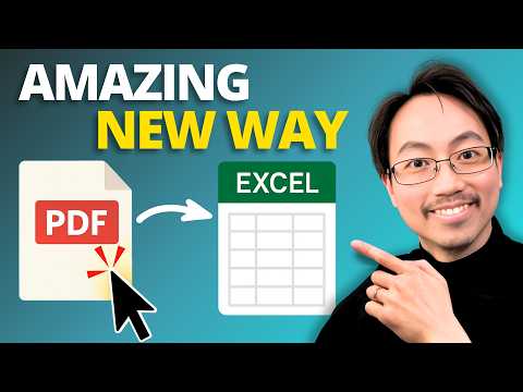 Convert PDF to Excel in Minutes!