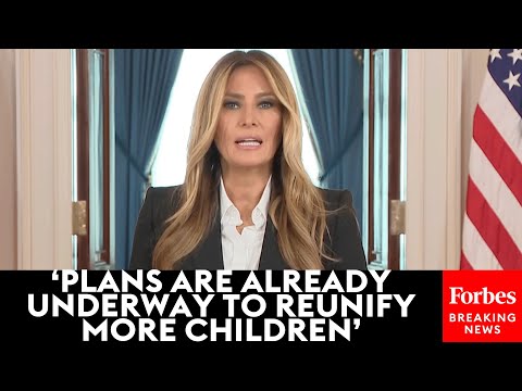 BREAKING: Melania Trump Announces Return Of 8 Children Separated From Family In Russia-Ukraine War