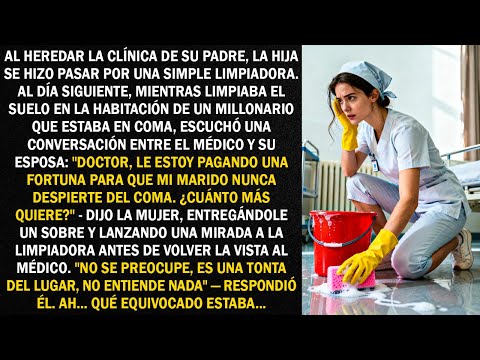Al heredar la clínica de su padre, la hija se hizo pasar por una simple limpiadora. Al día...