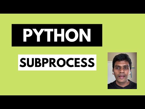 Python Subprocess Module || Python For Beginners || Python Tutorial #16