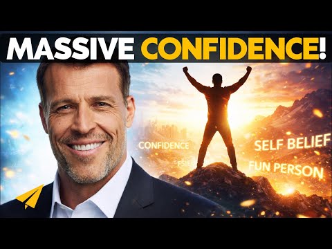 Tony Robbins on Confidence, Self Belief, Self Esteem, Shy People, & Deciding to Be a Fun Person!