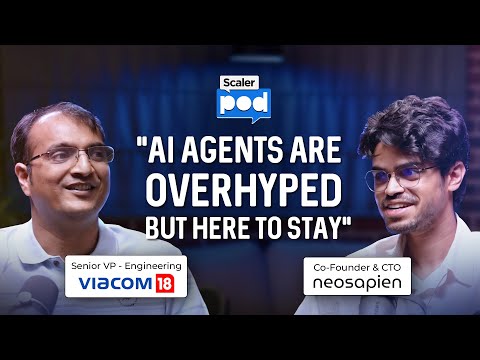AI Agents Will Replace 100 Employees? | Neosapien's Co-founder on the Future of AI | SCALERPOD