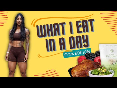 WHAT I EAT IN A DAY: BUILD MUSCLE DECREASE BODY FAT WITH CARBS! #THEWEIGHTROOM EDITION
