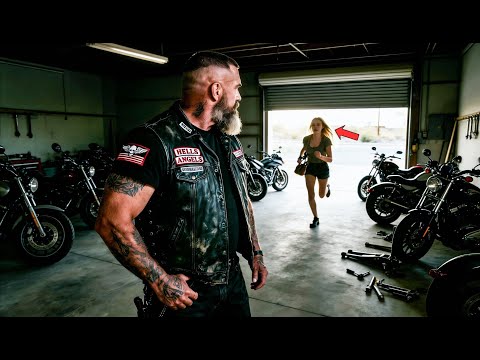 She Ran To A Garage Fleeing Her Ex — Unaware A Hells Angel Was Inside, When The Doors Rolled Up...