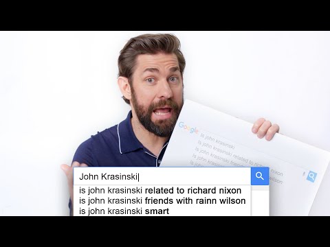 John Krasinski Answers the Web's Most Searched Questions | WIRED