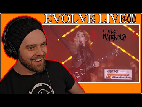 FIRST TIME REACTION! AN ABSOLUTE BLAST || The Warning-Evolve (LIVE MTV!) || Metal Vocalist Reactions