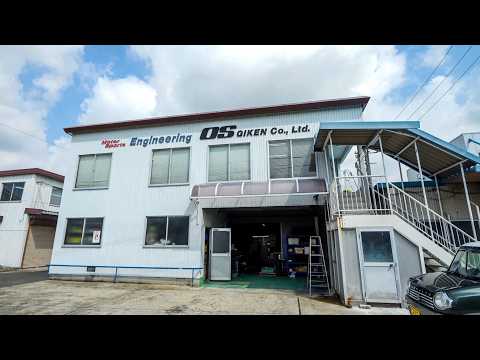 It took four months to make this pure Japanese-made racing car engine.