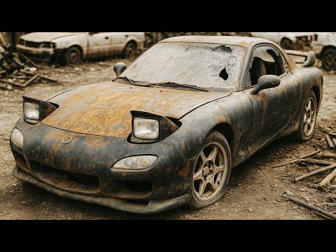 Wrecked Mazda RX-7 Restoration | Full JDM Transformation Project