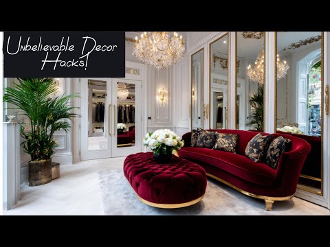 Unbelievable Luxury Decor Tips to Instantly Elevate Any Room!