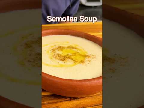 One-pot semolina soup = peak comfort 🇲🇦 #ramadan #ramadanrecipes #moroccanfood