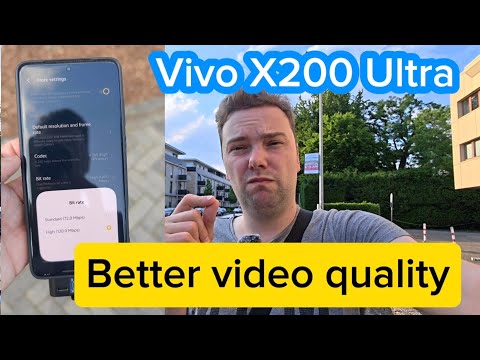 Vivo X200 Ultra - Better video quality