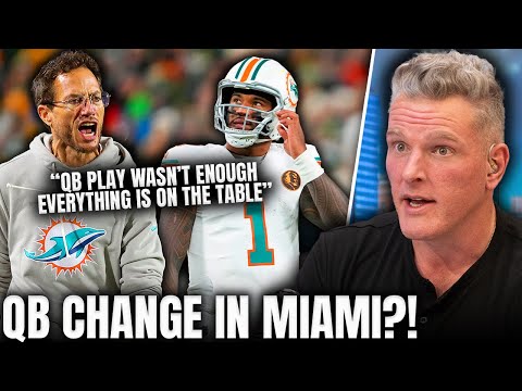 Dolphins Done With Tua? "QB Play Wasn't Good Enough, Everything Is On The Table" | Pat McAfee Show