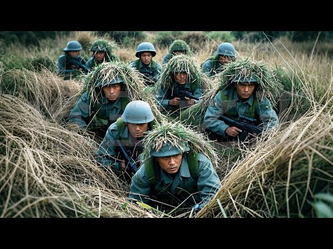 【Anti-Japanese Film】Japs raid a village,unaware Chinese army has set up an ambush and wipes them out