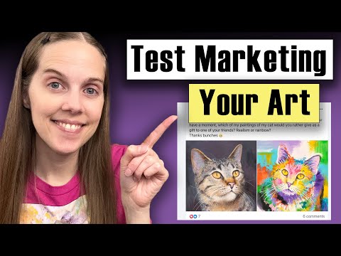 How to Test Market Your Art Online - Easy & FREE