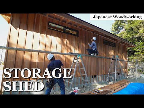 Building a Back-Country Storage Shed with Batten and 3,000 Nails [Carpentry Process Part 1]