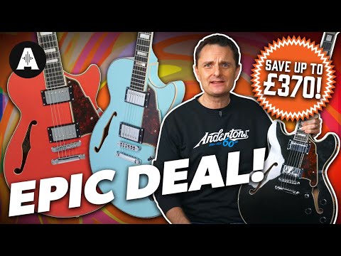 EPIC DEAL! Save Up To £370 on D'Angelico Premier Guitars!